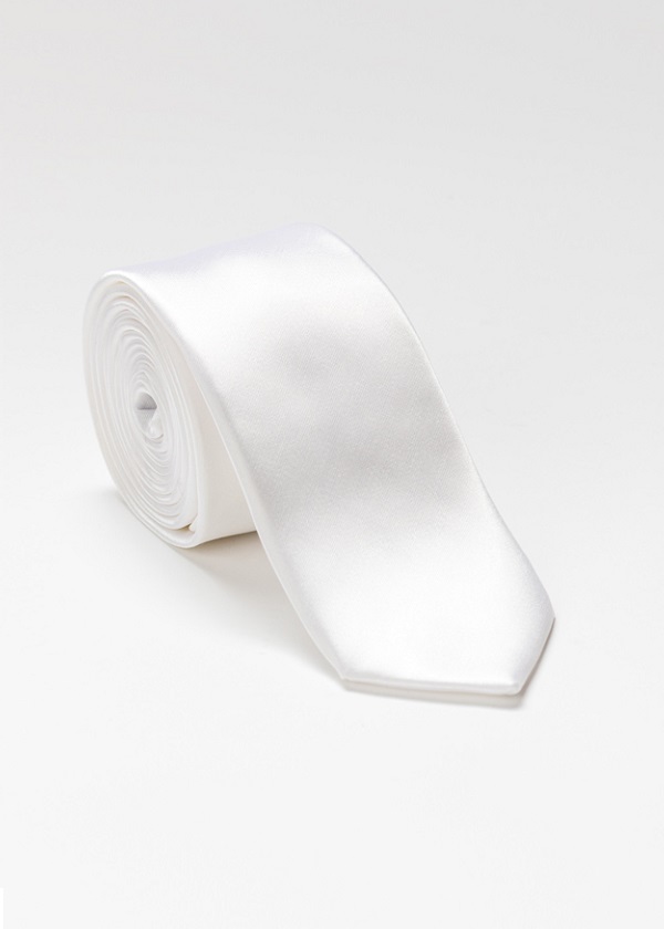 Bílá kravata