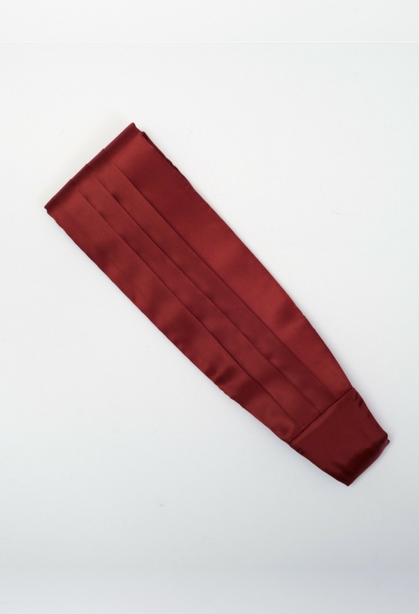 Red tuxedo belt