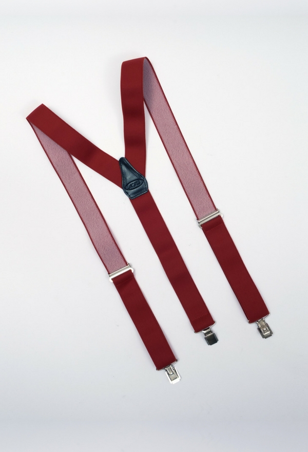 Red suspenders