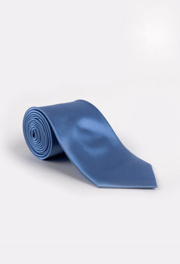 Sky blue tie